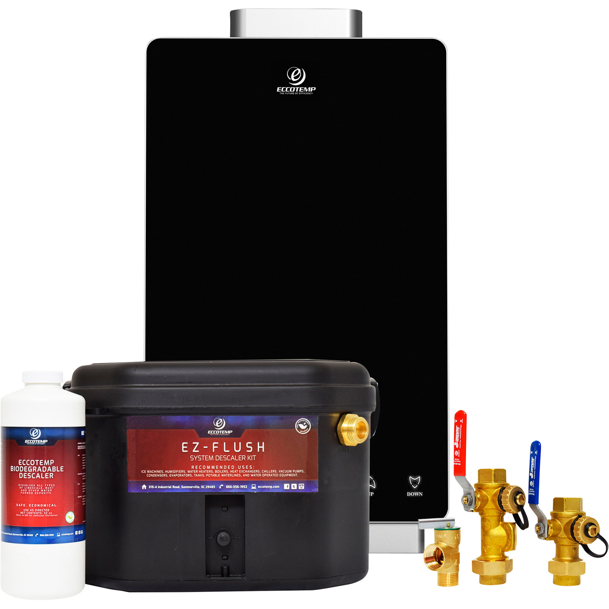 Eccotemp Indoor Liquid Propane Tankless Water Heater with EZ-FLUSH ...